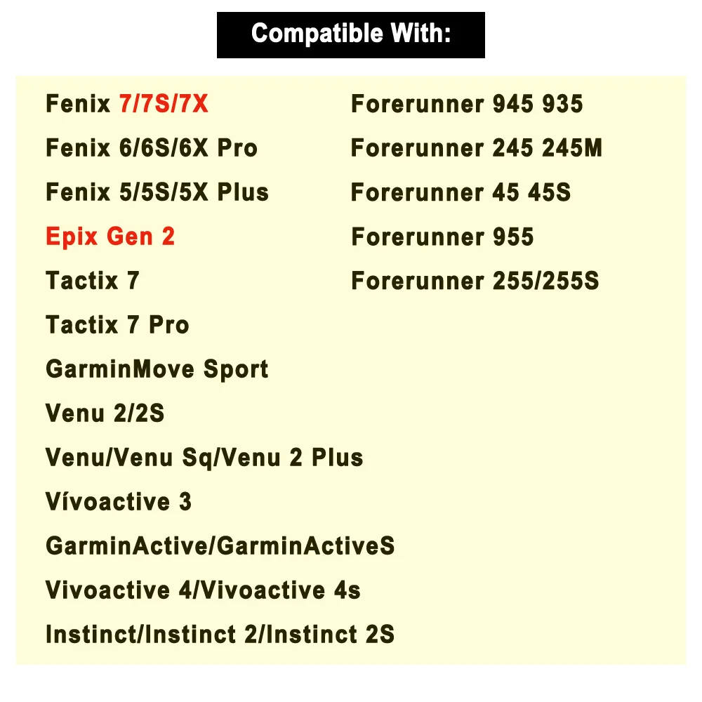 Зарядное устройство для часов Garmin Fenix 7X 7 7S 6 6S 6X Pro 5 5S 5X Plus Epix Gen 2 955 945 935