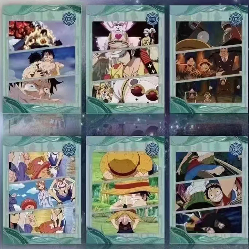 New Anime One Piece Collection Cards SSp Trading Tcg Ccg Game rufy Booster Box carte da gioco regalo di compleanno per bambini