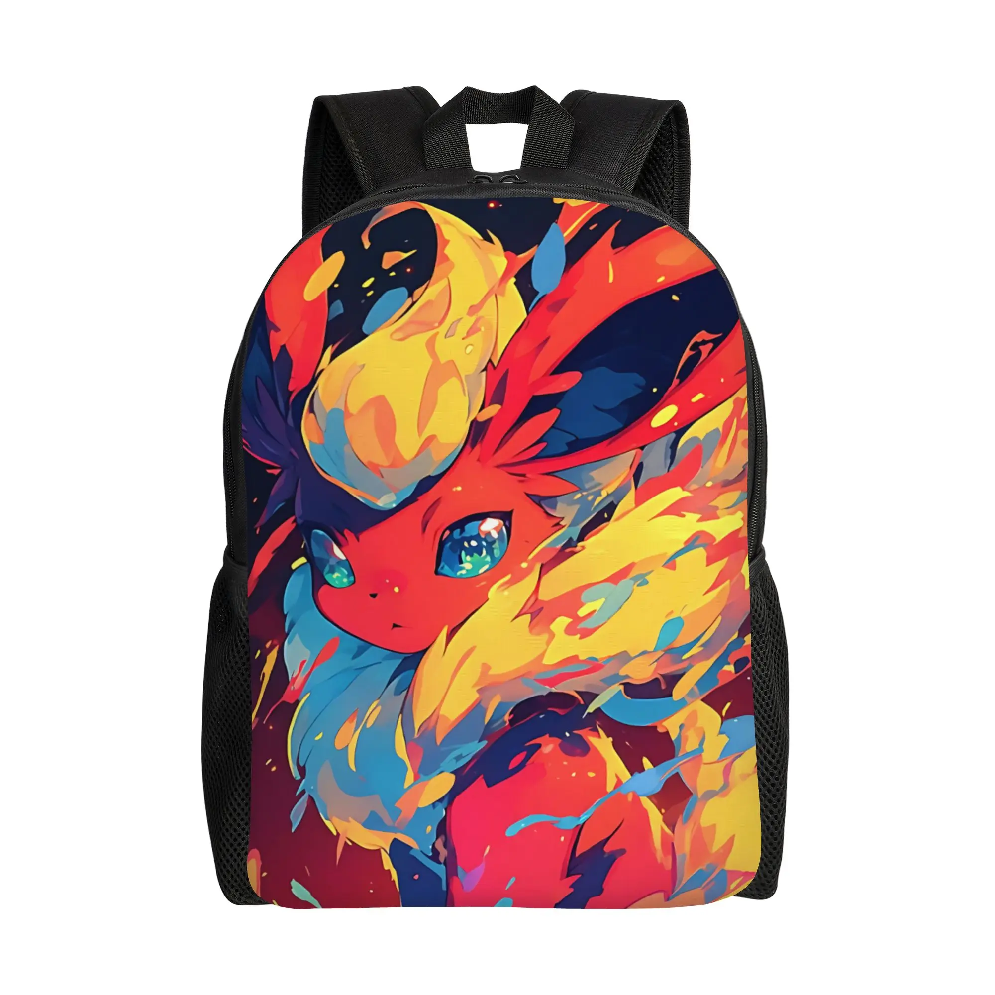 

1PC Fashion Backpacks Eeveelution Eevee pokemon Daypack funko Cool Campus Retro Washable Rucksack