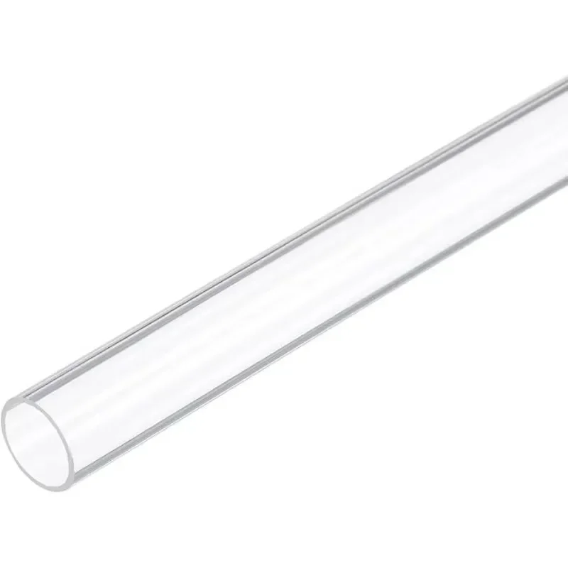 

Naxilai, 1 шт., жесткая круглая прозрачная трубка, 25 мм (1 дюйм), внутренний диаметр x 28 мм (1,1 дюйма), наружный диаметр x 1 фута, пластиковая акриловая трубка