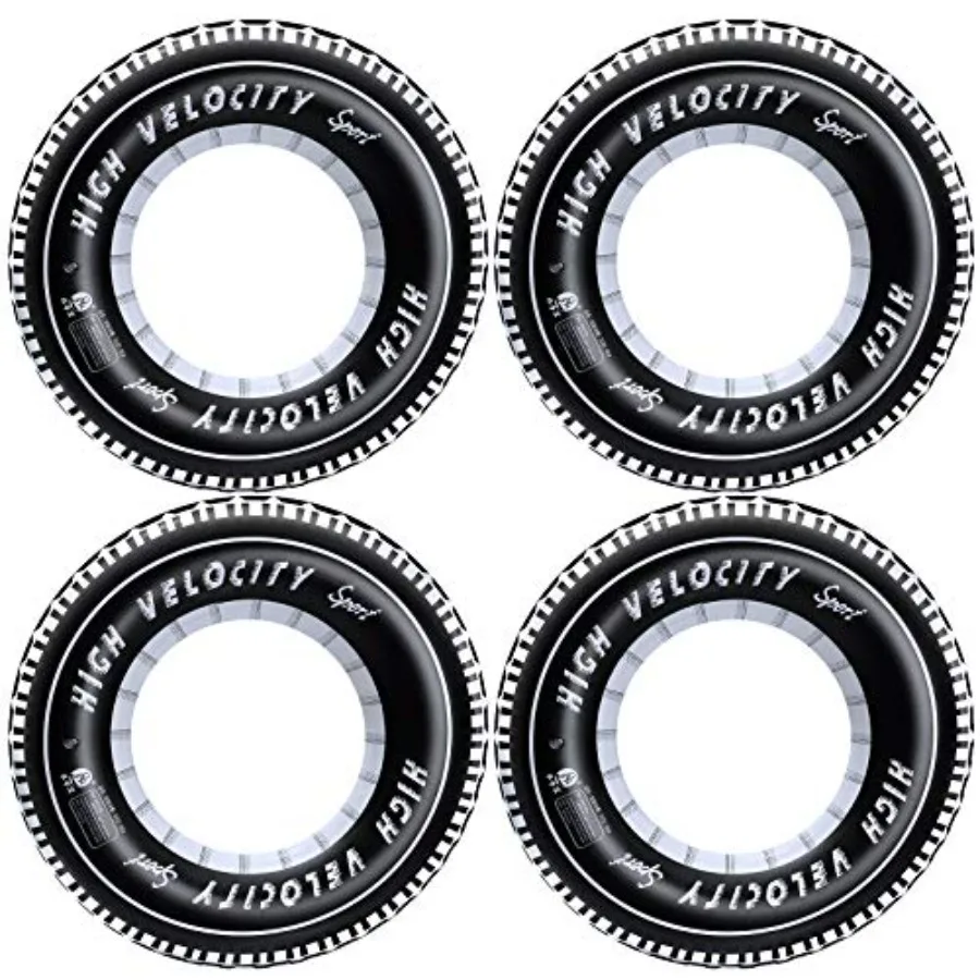 

Надувные плавательные круги в форме шин для взрослых, надувные плоты для реки, декор для дня рождения в стиле гоночных автомобилей и грузовиков