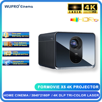 Formovie X5 4K Projector 4500ANSI Lumen For Home Laser Theater HDR10+Wifi6 3840*2160P Native Bright ALPD MEMC Fengmi Cinema
