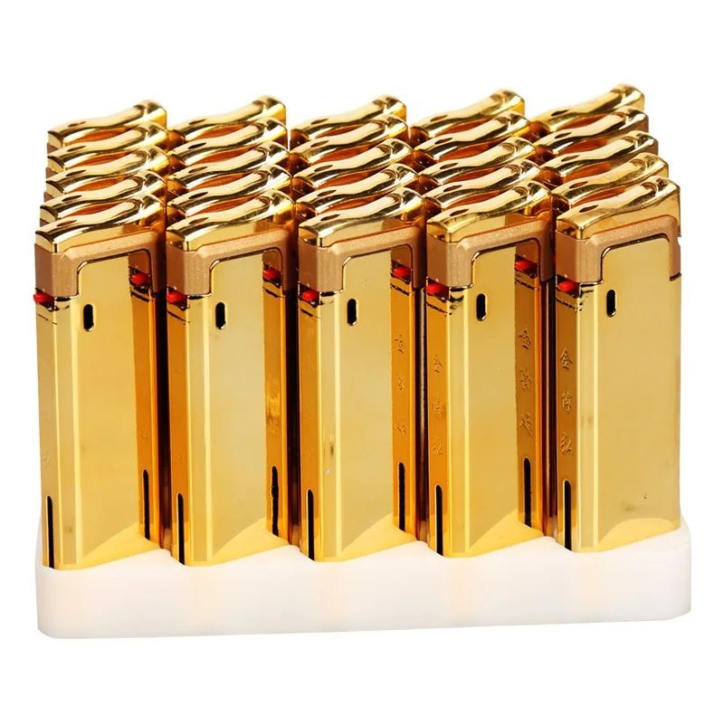 Laser Engraving Customized Advertising LOGO High-end Durable Lighter Hot-selling Windproof Torch Jet Inflatable Lighter