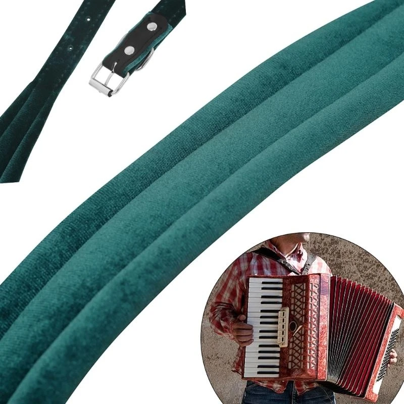 

Accordion Strap, PU Accordion Shoulder Harness Strap with Adjustable Buckles