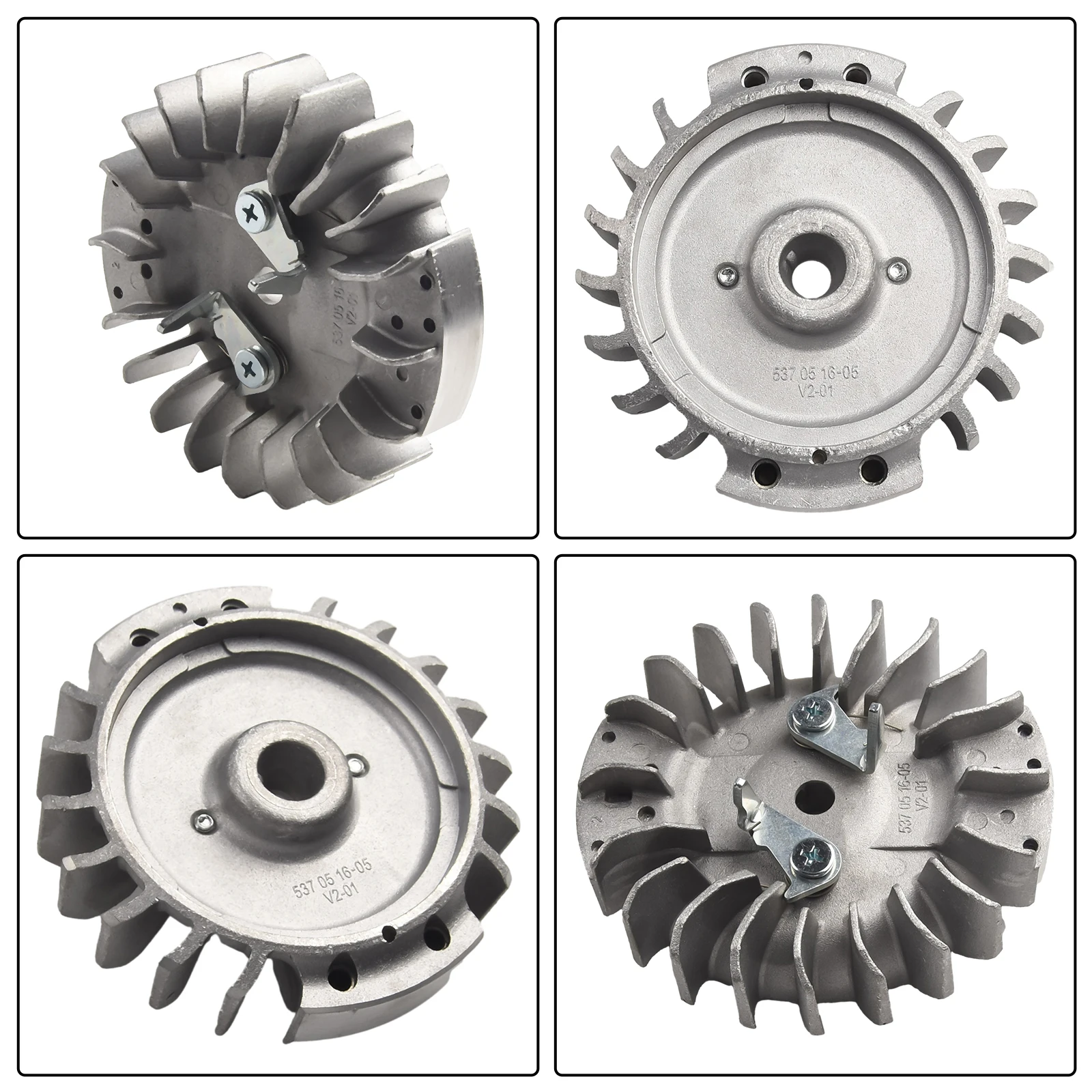 /Metal /Flywheel /For 362 365 371 372 385 390 For For XP Chainsaw Parts Replaces 537051605 O'utdoor Power Equipment Accessories
