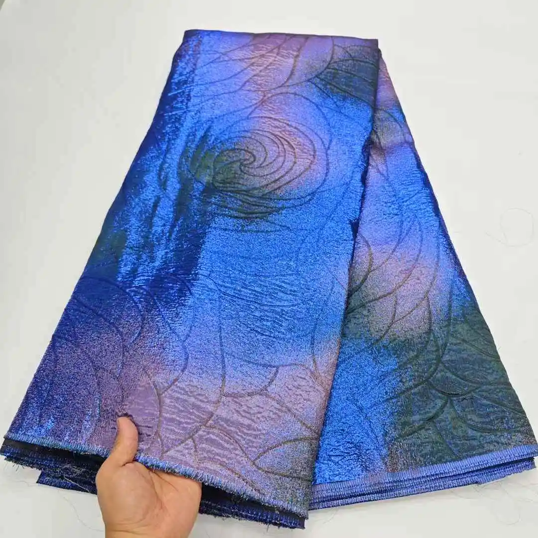 2025 คุณภาพสูงผ้า Jacquard ผ้าแอฟริกัน Organza ลูกไม้ผ้าผู้หญิงภาษาฝรั่งเศสคําผ้าตาข่ายสําหรับเย็บชุด