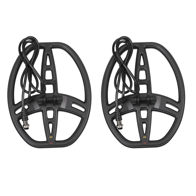 2X Professional Und Erground Metal Detector Coil For MD6350 Waterproof Coil