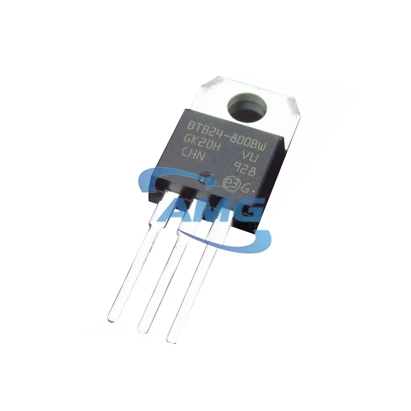 10PCS BTB24-800BWRG BTB24-800BW TO-220 bidirectional thyristor transistors