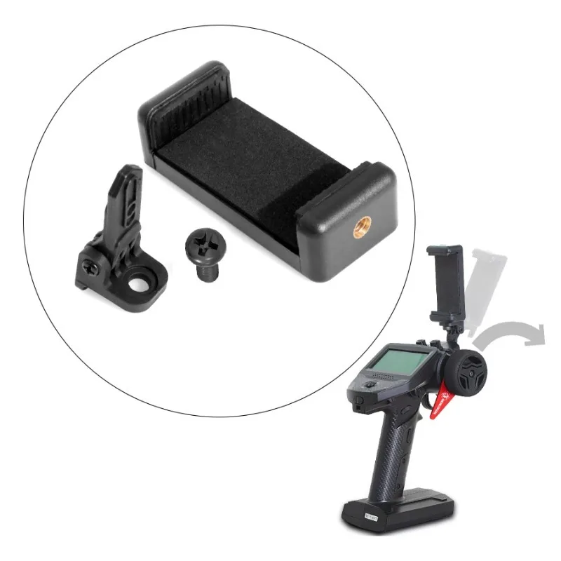 

Metal Transmitter Phone Mount Holder for Flysky G7P FS-G7P Remote Controller Upgrade Parts Accessories