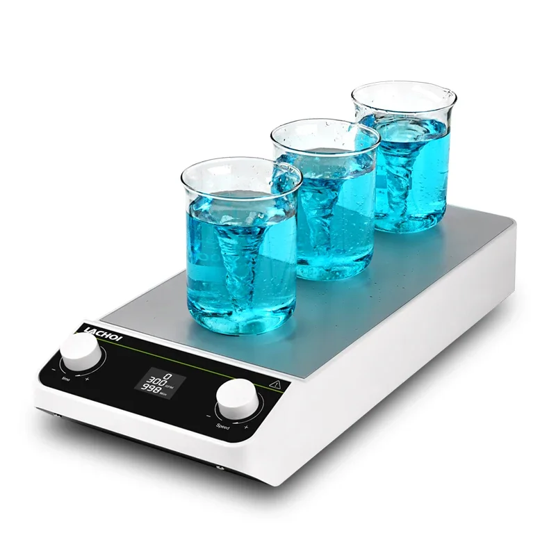 LACHOI 3 6 9 position common laboratory instrument chemistry multi magnetic stirrer price