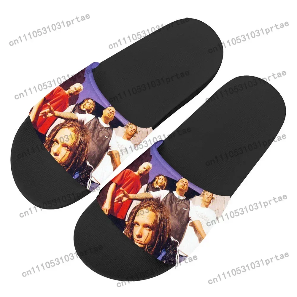 Korn Rock Band Home Clog Mens Women Youth Boy Girl Sandals Shoes Tang Garden Custom Made Breathable Shoe Beach Hole Slippers