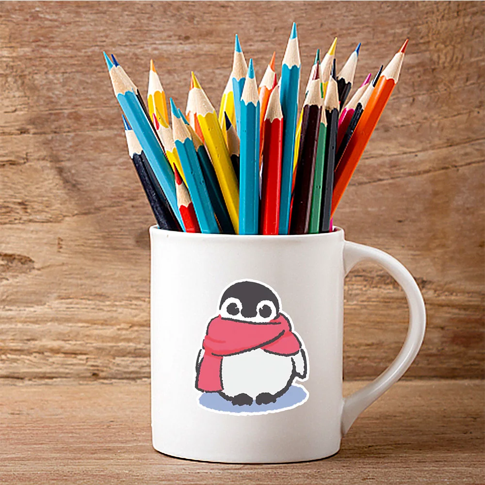 10/30/50/100pcs Classic Anime Pingu Stickers divertente Cartoon Penguin Sticker cassa del telefono bottiglia d'acqua valigia Cute Graffiti decalcomanie