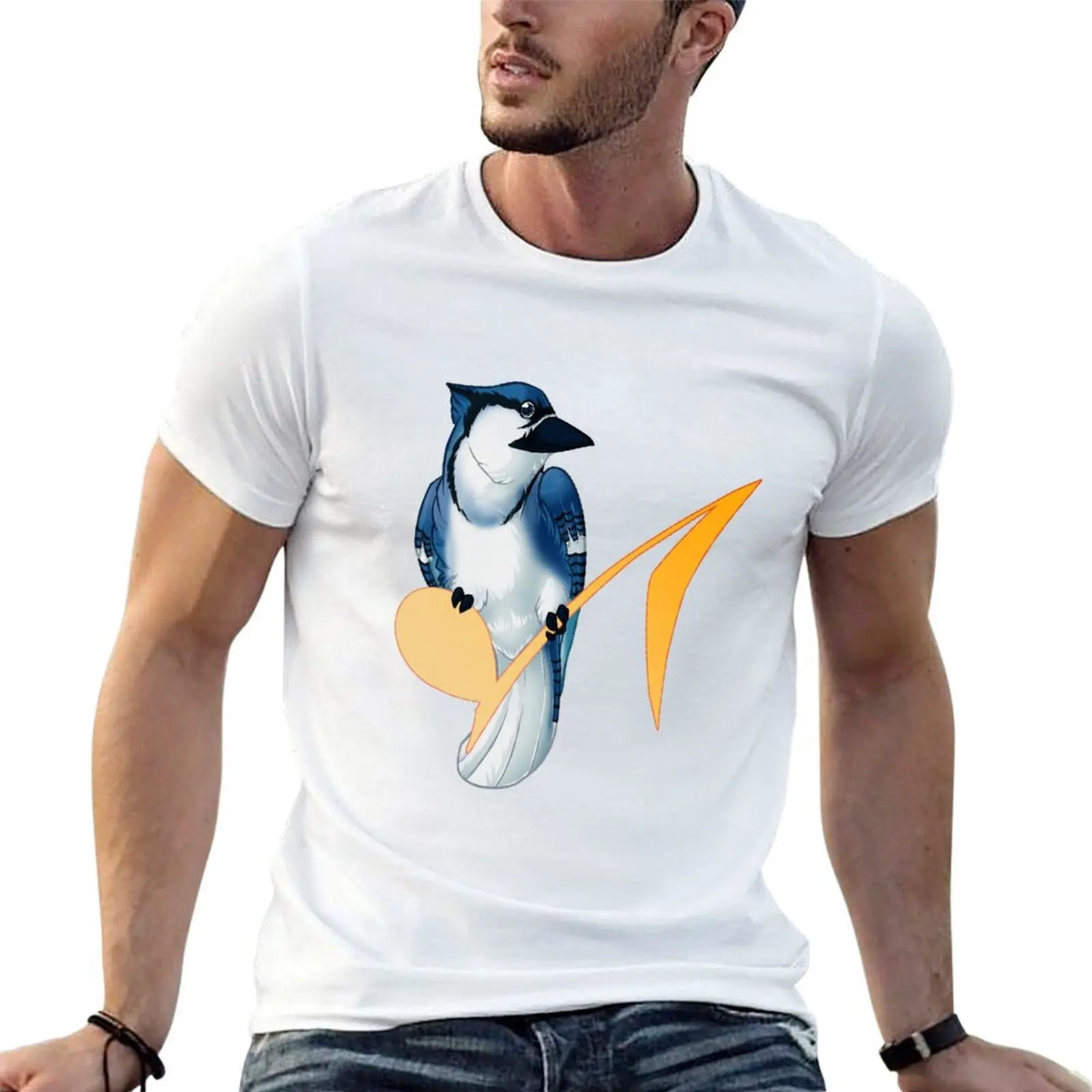

designer shirt Jay shirt - t shirts summer t man Blue t T-Shirt g man for men Birds Musical man