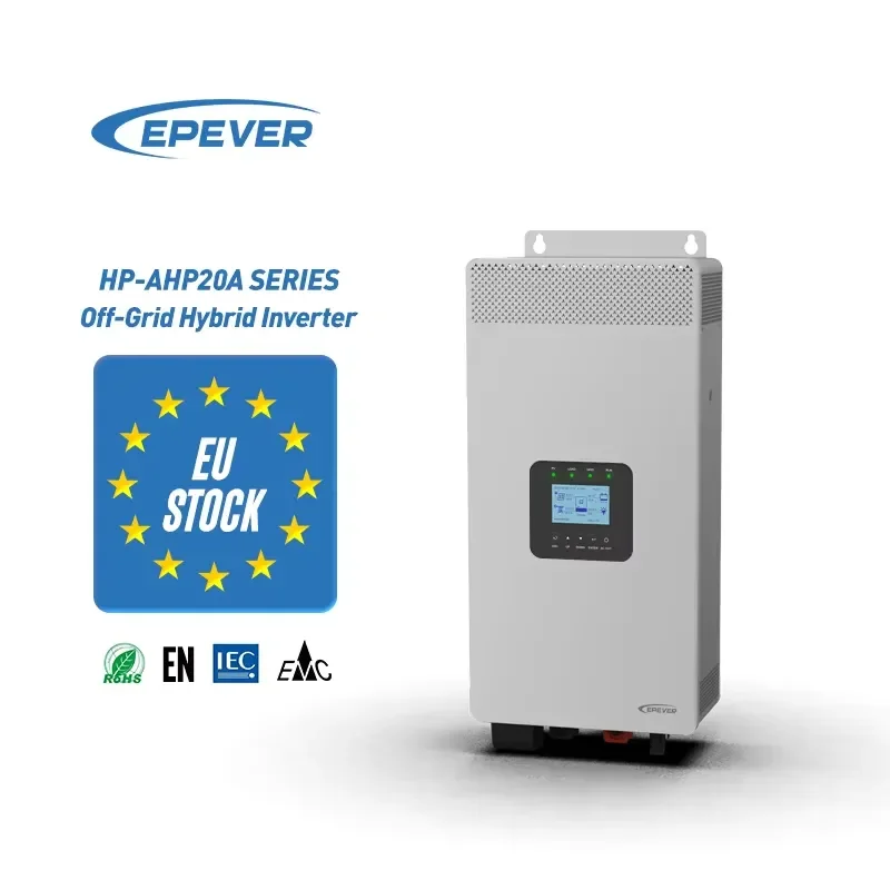 EPEVER 48V 120V/220V 6KW OFF Grid Off Grid All in One Inverter Charger 110V/120V Hybrid Solar Inverter Supports Two PV Inputs