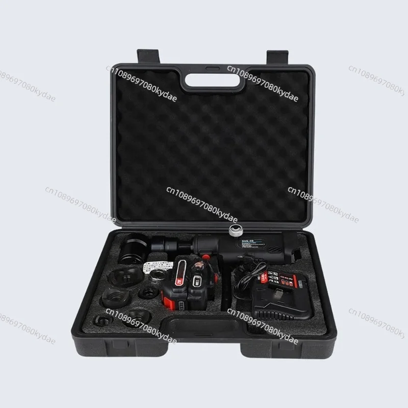 

Rechargeable Lithium Battery Powered Hydraulic Hole Puncher SME-8B: Square and Round Hole Punching Tool for Sheet Metal