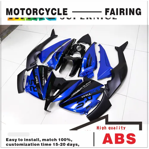 Abs 페어링 TMAX 530 2013 - 2014 매트 그레이 블랙 Abs 페어링 T-MAX530 2014 TMAX530 2014용 차체