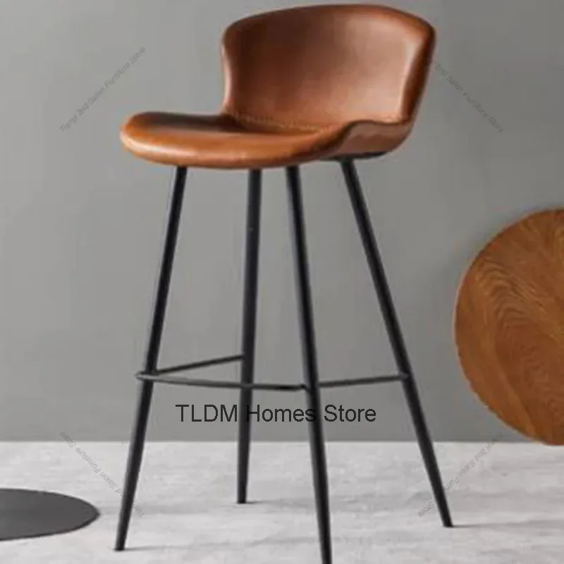 

Minimalist Design High Stool Bar Chairs Nordic Office Luxury Swivel Bar Chairs Reception Adjustable Bar Furniture Cadeira LLBC