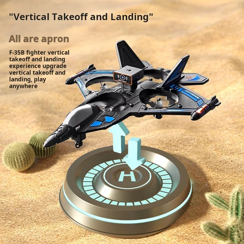 New D20 Quadrotor Obstacle Avoidance High Foam Fighter Drone Children's Remote Control Aircraft Four-axis Flight Simulator