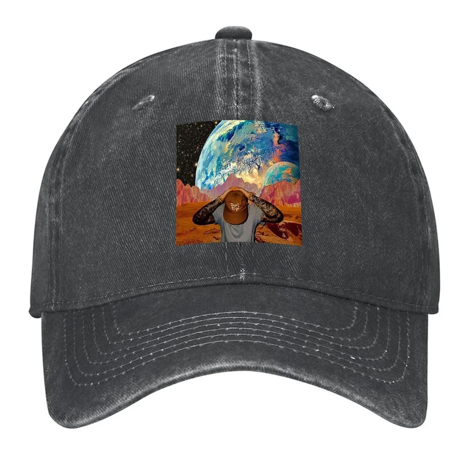 

dont trip in galaxy Baseball Cap custom caps sun hat Hat men Cosplay Women's Beach Visor Men's