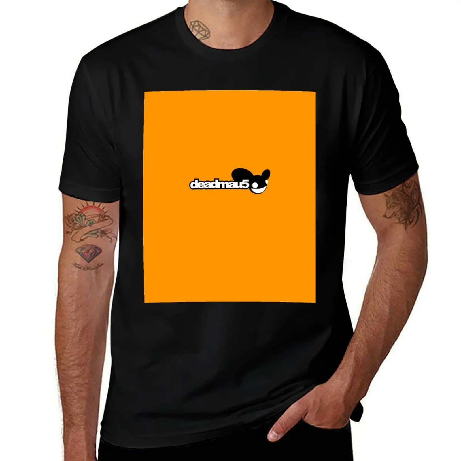 Deadmau5 T-Shirt Heavy Duty Casual Work Tee T-Shirt