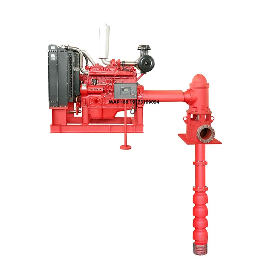 Long Shaft Deep Well Vertical Turbine Borehole Fire Water Pump