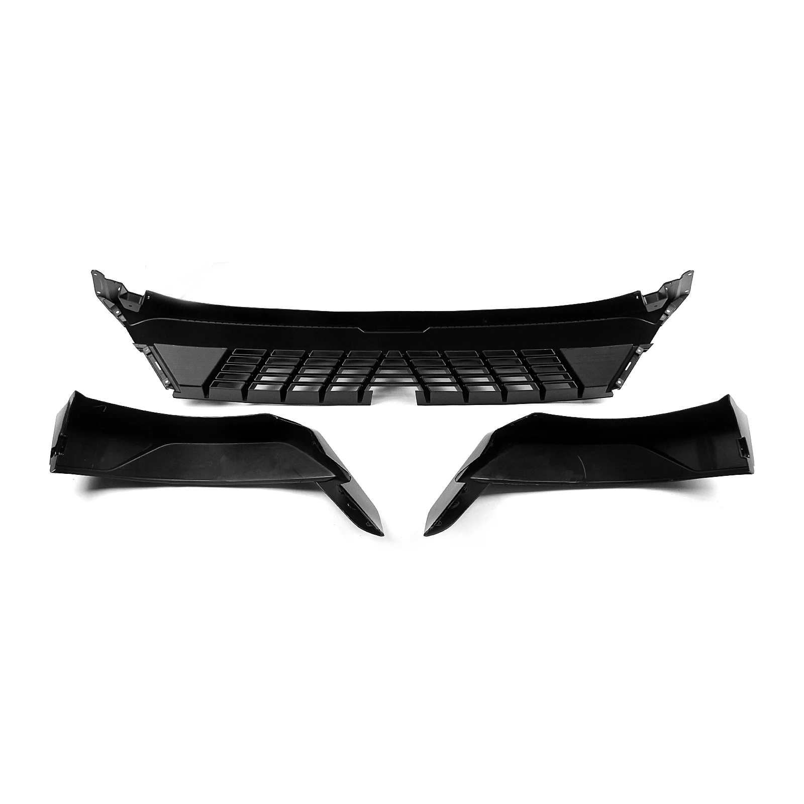 YOFER Car Front Bumper Lip Separator Spoiler Chin Protector Lower Splitter For Tesla Model Y 2025-2026 Glossy/Matte Black