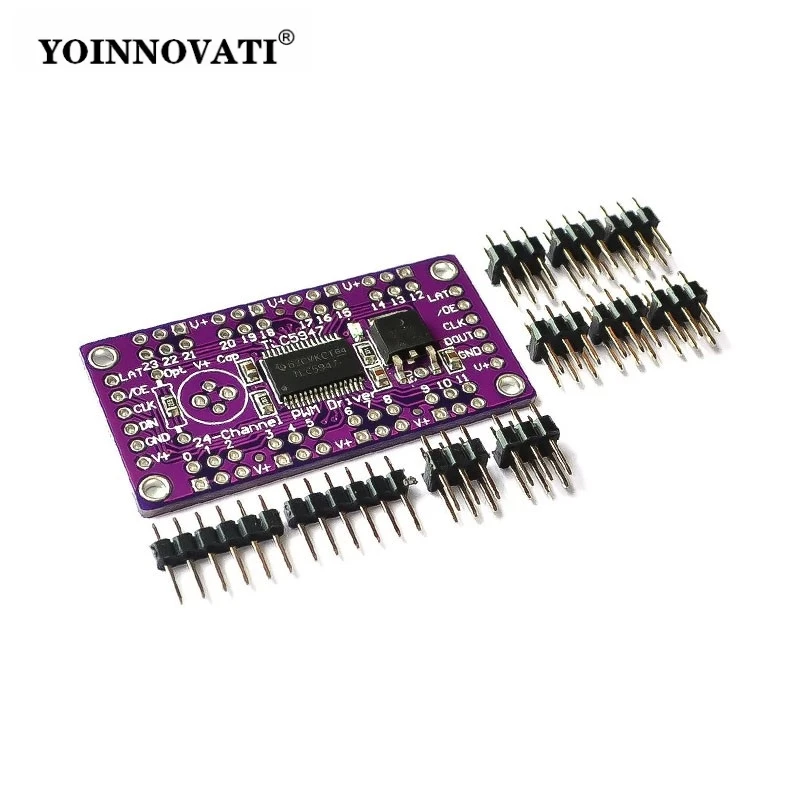 TLC5947 12BITS PWM Pulse Width Modulator 24 Channels Output LED Drive Module 12 Bit 3-5.5V