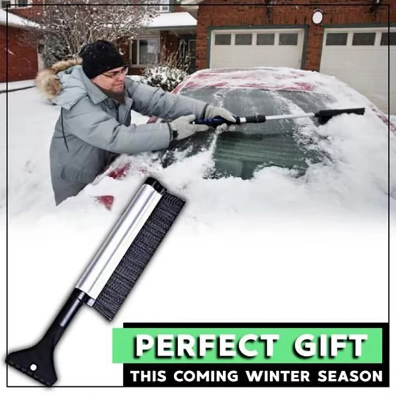 

Car Multifunctional Snow Shovel Retractable Car Snow Shovel Brush Car Ice Defrost Shovel Snow Scraper Deicing Cleaning Tools