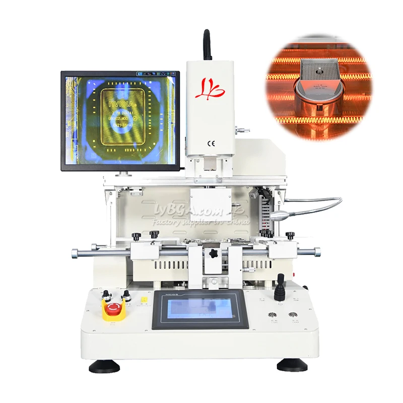 LY G620 PRO Optical Alignment Manipulator MIG New Manual Repair Highly Sensitive Touch Screen Stepper Motor Drive Auto-focus