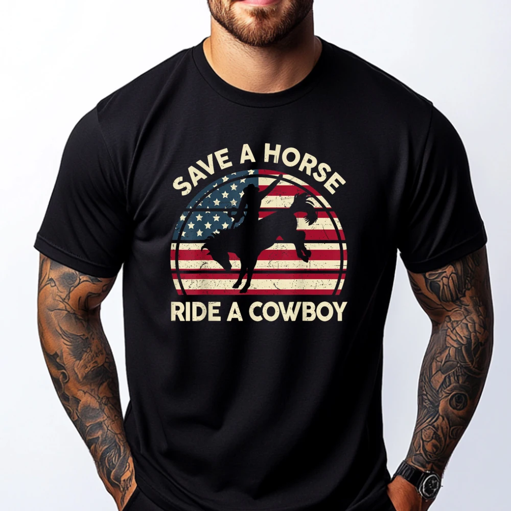 

Funny Save A Horse Ride CowboyShirt Men Women Western Rodeo Free Shippping Items Lowest Prices Men's Clothing Deals Graphic