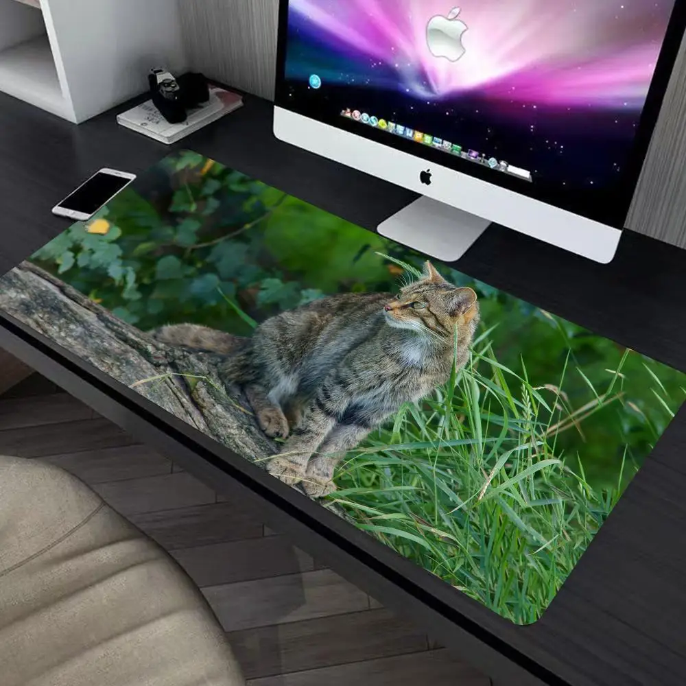 

Wildcat Mouse Pad large keyboard mouse desk pad non-slip rubber gaming mouse pad laptop mouse carpet
