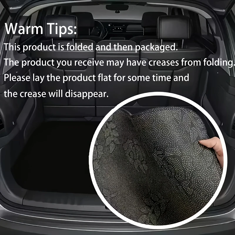 VIKAMA Bernese Mountain Dog Trunk Mat, Pet Cargo Liner, Non-Slip Boot Protector, Universal Fit Car Accessories, Stain-Resistant - view 6