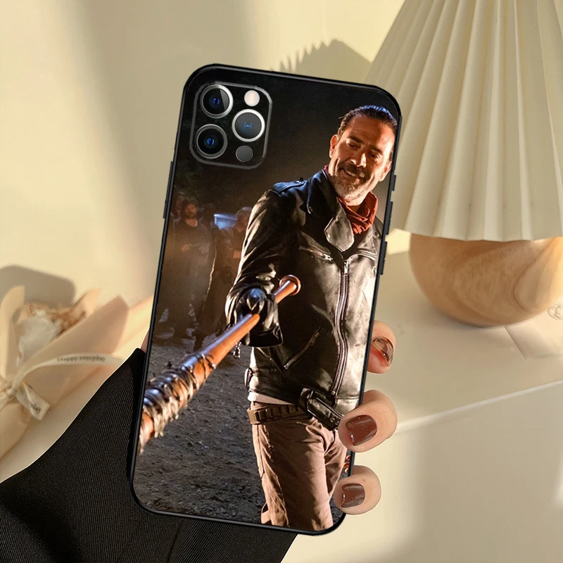 The Walking Dead Negan Case For iPhone 11 12 13 14 15 16 Pro Max Cover For iPhone 13 12 Mini XR X XS Max Plus