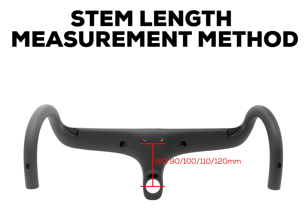 ULLICYC T4 ULTRA Rennrad-Lenker aus Vollcarbon mit integriertem Kabelzug, Cockpit für 360mm-380mm mit Halterung – Detail 10