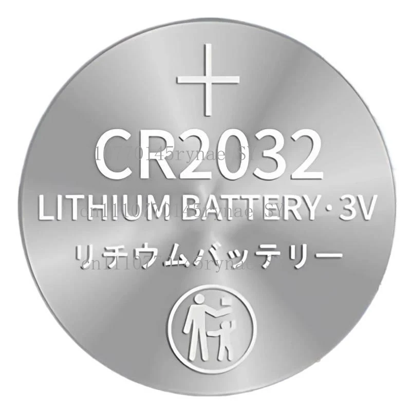 10pcs Cr2032 button cell battery 3v for acoustic guitar tuners, violin, ukulele, bass, erhu, and multifunctional tuners