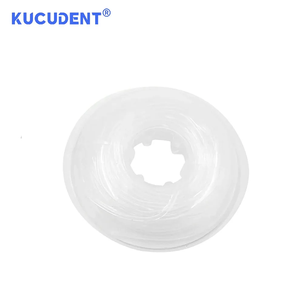 KUCUDENT 1 Roll Dental Orthodontic Archwire Sleeve Wires Plastic Elastic Protective Tube Tissue Guard Dentistry Lab Tools