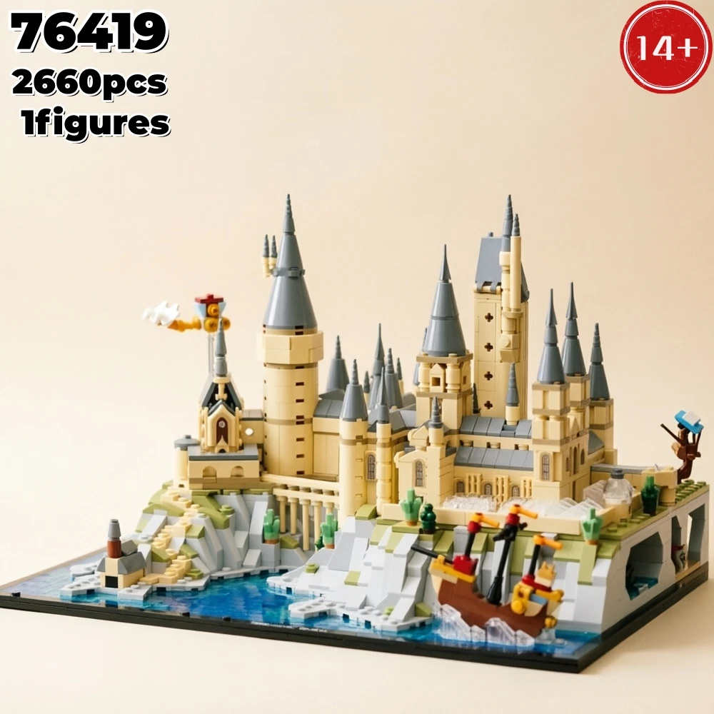 

Hot Sale Magic World Series Middle School 2660pcs Building Blocks Assembly Model Bricks with 1 Figures Adult Gift Toy