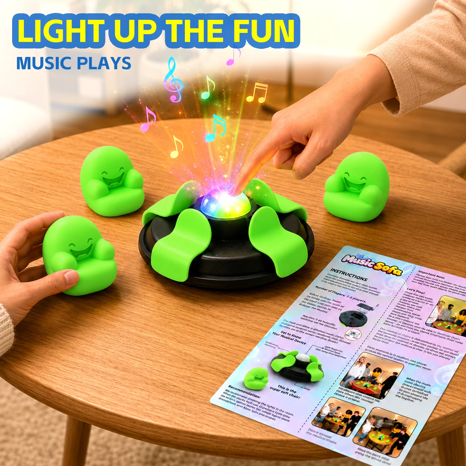 Jeu de préhension musical inte - Quick Games Party avis et prix