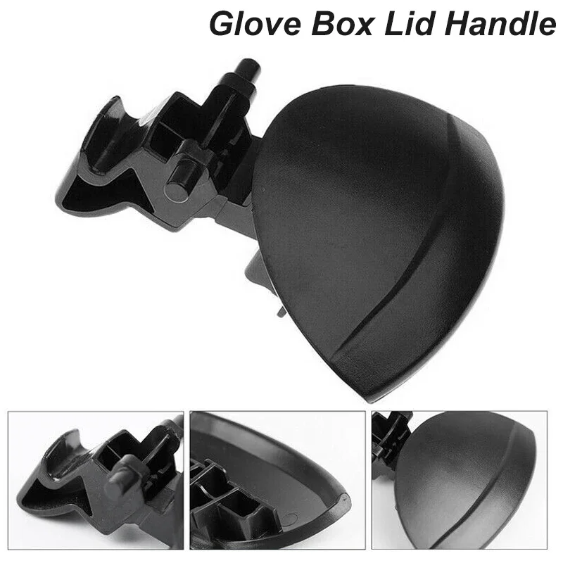 Car Front Glove Box Lid Handle with Spring Black Interior Parts for Citroen C4 Coupe / Hatch 2004 2005 2006 2007 2008 2009 2010