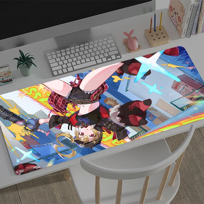 Gaming Mouse Pad Zenless Zone Zero Lucy Office Carpet Mouse Mats Gamer Rug Desk Accessories Computer Table Pads PC game Mousepad