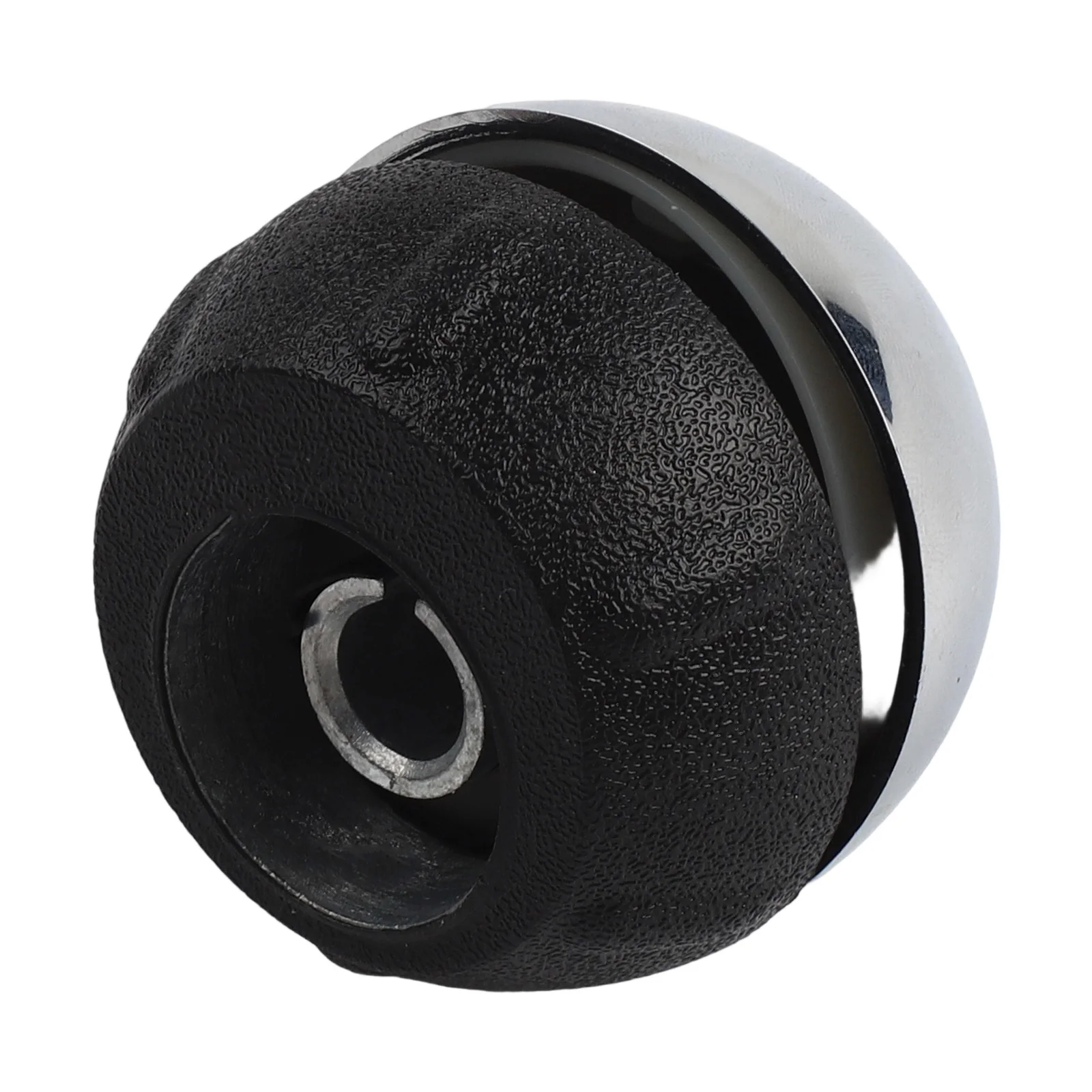 

For Fiat 500 Gear Shift Handle Black Chrome Shift Knob Black Chrome Silver Ergonomic Design Compatible With 2007-2018 Models