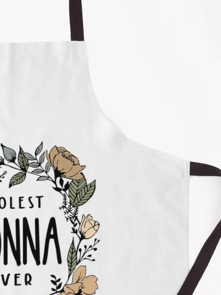 Coolest Nonna Ever | Grandmother Gift Apron kitchen and home items