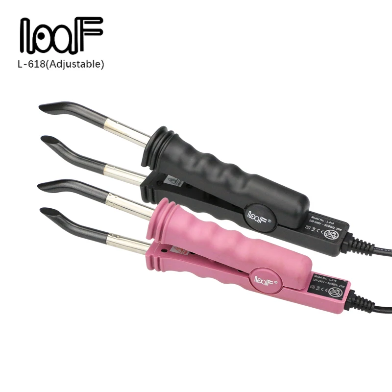 

Hair Extension Connector Iron, Adjustable Temperature Hair ConnectorProfessional Hair Extensions Tool for Home and Salon Use
