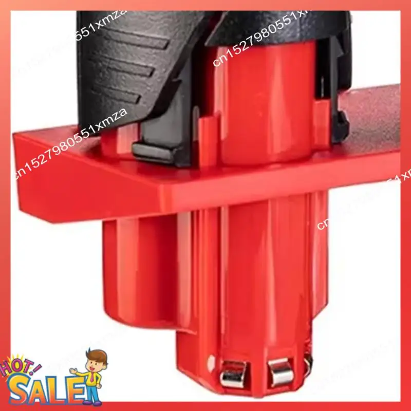 ABCL Li- Battery Holder Wall Mount Dock Battery Storage Holder Fit For  12V Batteries