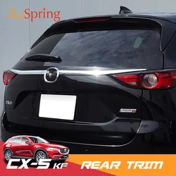 Car Back Rear Tail Box Door Trim Stickers Strips Chrome Moulding For Mazda CX-5 CX5 2017 2018 2019 2020 2021 2022 2023 KF