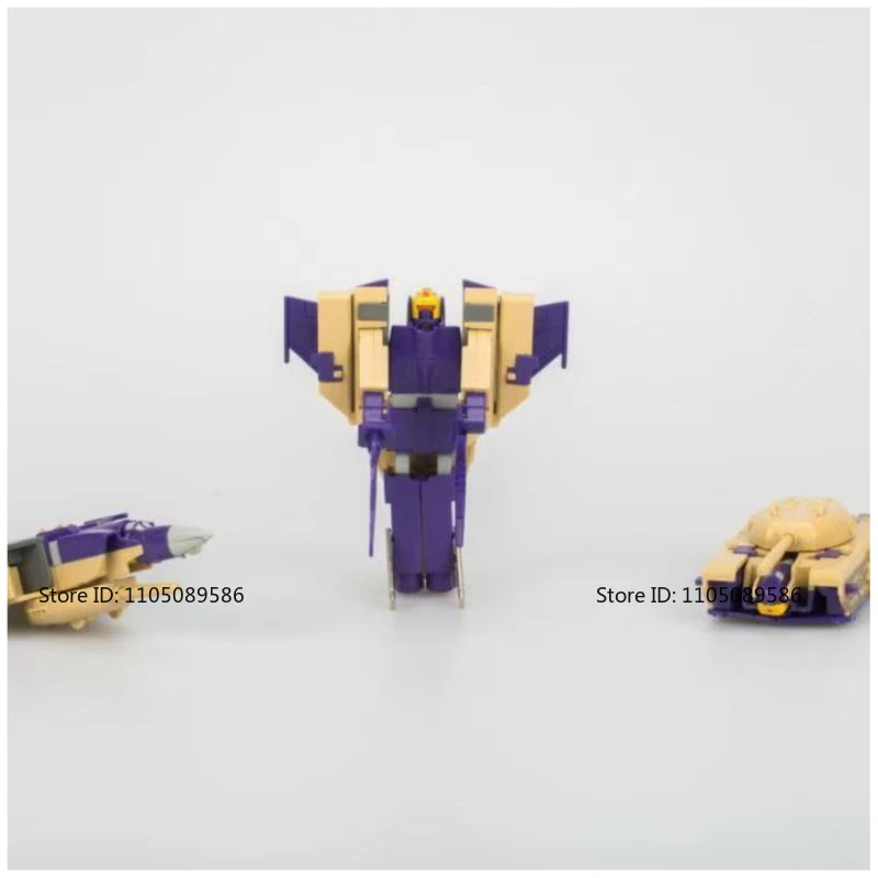Nuovissimo in stock Transformer G1 Series Blitzwing Giocattoli popolari Prodotti finiti mobili Decorazioni Ornamenti Studio Figura