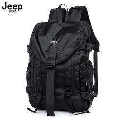 JEEP BULUO Men And Women Backpack Nylon High quality large capacity travel bag waterproof anti-theft outdoor hiking riding