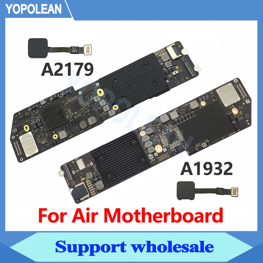 Original A1932 A2179 Motherboard with Touch id For MacBook Air 13