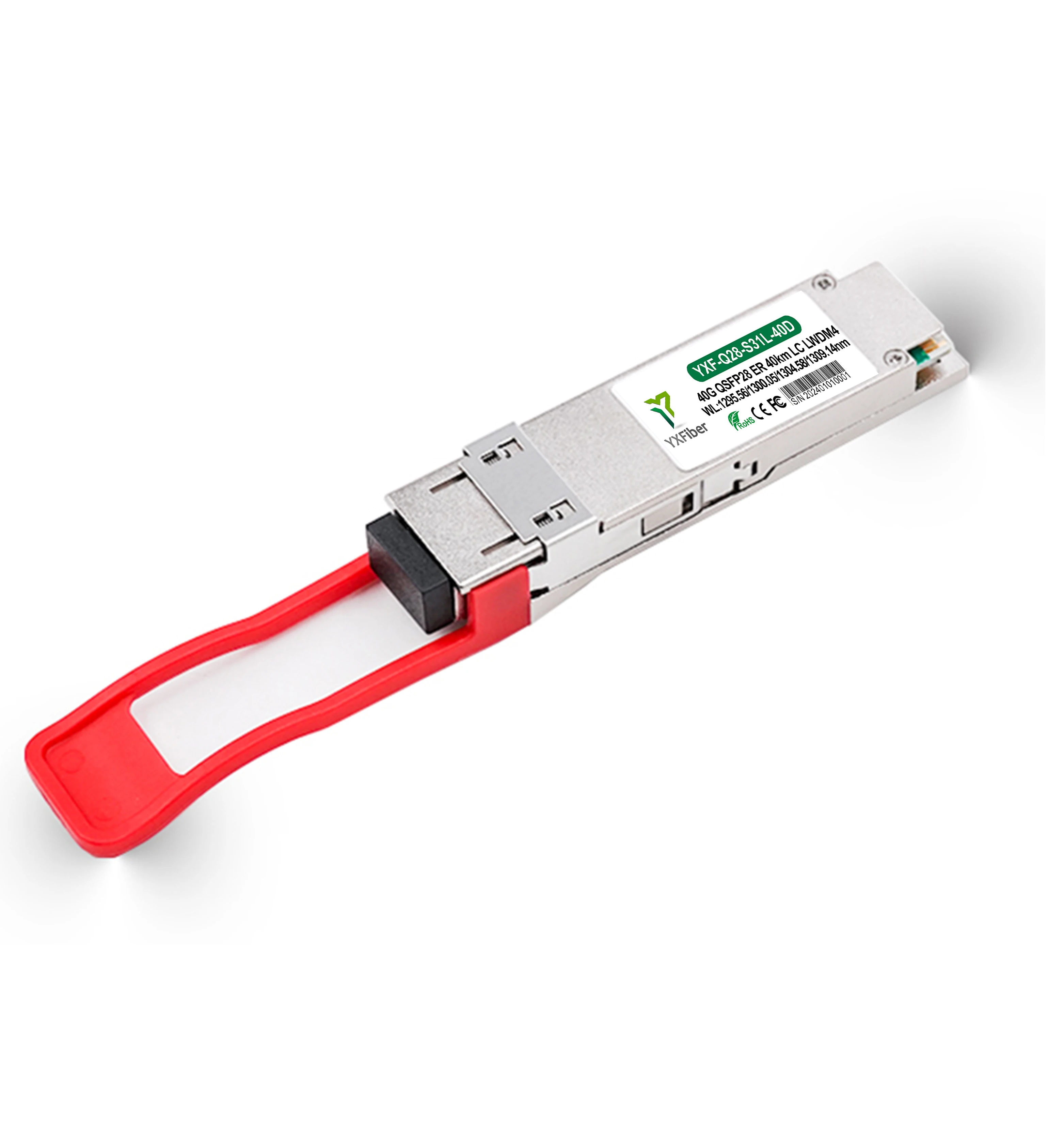 Высокоэффективный оптоволоконный модуль OEM 100 г оптический трансивер qsfp28