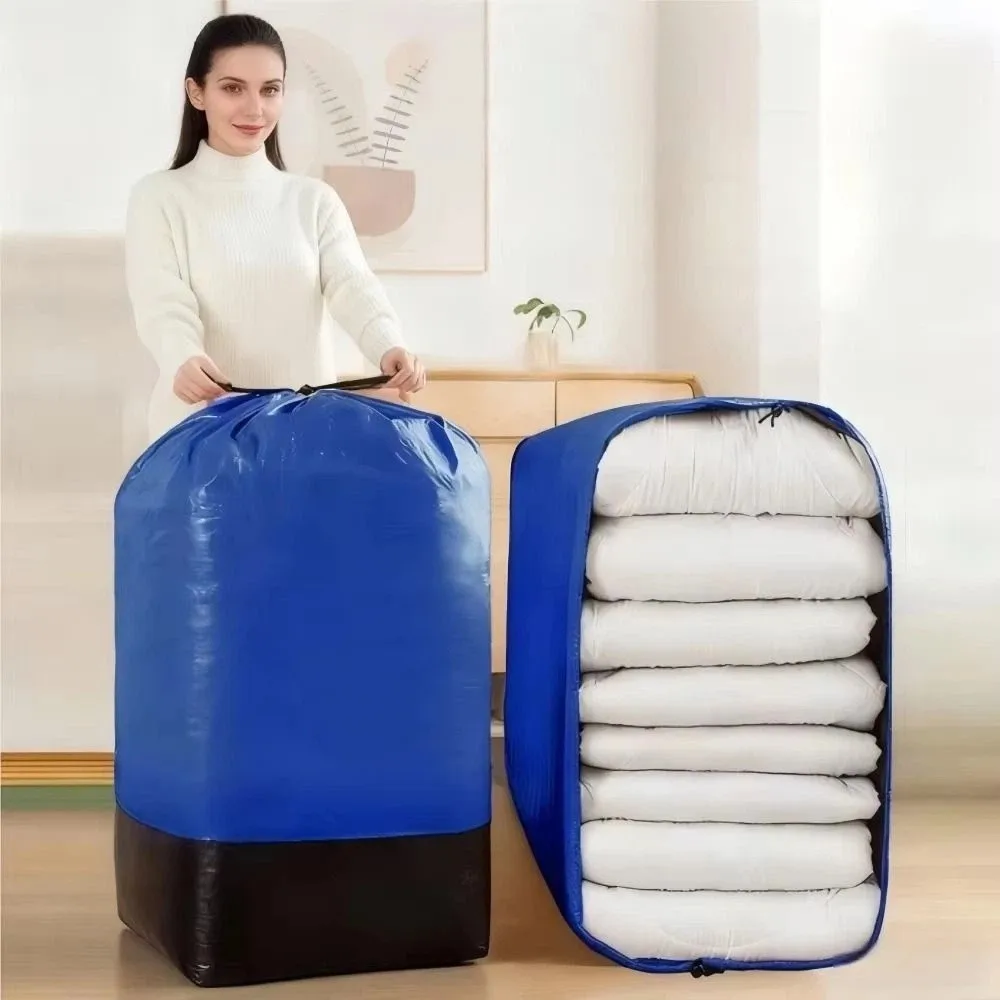 

Waterproof Logistics Woven Bag Thickened 110/120cm Logistics Transfer Bag Foldable Moving Bags Express Transfer Bag